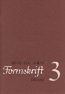 Formskrift 