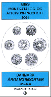 Siegs møntkatalog og afkrydsningsliste, Danmark årgangsmønter 