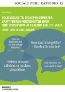 Boligydelse til folkepensionister &amp; førtidspensionister hvor førtidspension er tilkendt før 1/1 2003