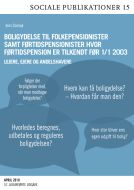 Boligydelse til folkepensionister & førtidspensionister hvor førtidspension er tilkendt før 1/1 2003