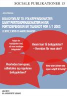 Boligydelse til folkepensionister & førtidspensionister hvor førtidspension er tilkendt før 1/1 2003