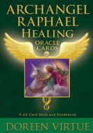 Archangel Raphael Healing Oracle Cards med dansk guidebog