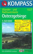 Osterzgebirge, Kompass Wanderkarte 1027