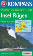 Rügen, Kompass Wanderkarte 737