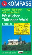 Westlicher Thüringer Wald, Kompass Wanderkarte 1021