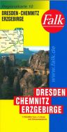 Falk Regionalkarten Deutschland Blad 10: Dresden, Chemnitz, Erzgebirge