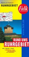Falk Deutschland Blad 6: Rund ums Ruhrgebiet