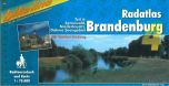 Radatlas Brandenburg 4. Spreewald, Niederlausitz, Dahme seengebiet