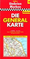 Italien Generalkarte Blad 8: Umbrien/Marken