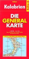 Italien Generalkarte Blad 13: Kalabrien