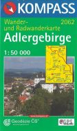 Adlergebirge (Orlicke Hory), Kompass Wander- u. Radwanderkarte 2062