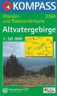 Altvatergebirge (Jeseniky), Kompass Wander- u. Radwanderkarte 2064