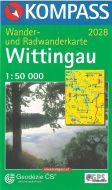 Wittingau (Trebon), Kompass Wander- u. Radwanderkarte 2028