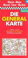Deutschland Generalkarte Extra Blad 9: Rhein-main-Mosel-saar-neckar