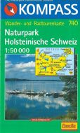 Naturpark Holsteinische Schweiz, Kompass Wanderkarte 740