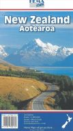 New Zealand Aotearoa Country Map