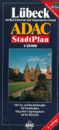 Lübeck mit Bad Schwartau, ADAC Stadtplan