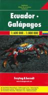 Ecuador - Galapagos, Freytag &amp; Berndt Autokarte