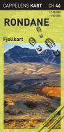 Rondane fjellkart