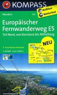 Europäischer Fernwanderweg E5, Teil Nord