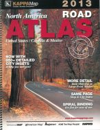 United States, Canada, Mexico Deluxe Road Atlas 2013