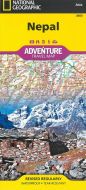 Nepal Adventure Travel Map