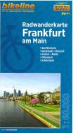 Radwanderkarte Frankfurt am Main: Bad Nauheim - Dreieich - Gedern - Nidda - Offenbach - Schlüchtern