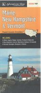 American Map: Maine, New Hampshire &amp; Vermont