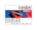 London Popout Map - Bus &amp; Underground