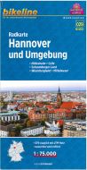 Radkarte Hannover und Umgebung: Hildesheim, Celle, Schaumburger Land, Weserbergland, Mittelweser