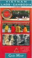 Vietnam, Laos & Cambodia Map for Businessmen & Tourists