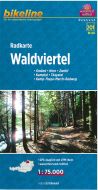 Radkarte Waldviertel: Gemünd, Horn, Zwettl, Kamptal, Thayatal, Mamp-Thaya-March-Radweg