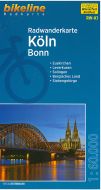 Radwanderkarte Köln Bonn: Euskirchen, Leverkusen, Solingen, Bergisches Land, Siebengebirge