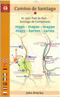 Camino de Santiago Maps: St. Jean Pied de Port - Santaigo de Compostela