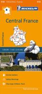 Michelin France blad 518: Centre / Central France