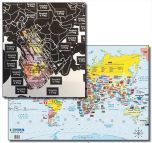 World Scratch Map Deluxe