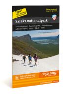 Sareks nationalpark 1:50.000