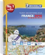 Michelin Tourist &amp; Motoring Atlas France 2018 (A4)