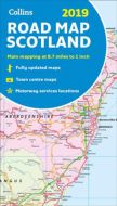 Collins Scotland Road Map 2019