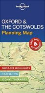 Lonely Planet Planning Map: Oxford &amp; the Cotswolds