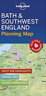 Lonely Planet Planning Map: Bath &amp; Southwest England