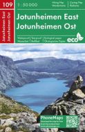 Jotunheimen East Hiking &amp; Cycling Map