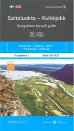 Saltoluokta - Kvikkjokk : Kungsleden karta &amp; guide