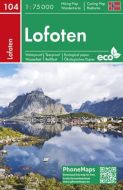 Lofoten Hiking &amp; Cycling Map