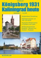 Stadtplan Königsberg 1931 Kaliningrad heute