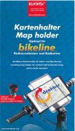 Klickfix map holder for bike / Kartenhalter optimal für Bikeline Radtourenbücher und Radkarten