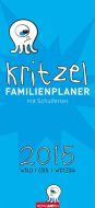 Kritzel Familienplaner - Doodle Family Planner 2015