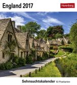 England postkortkalender 2017