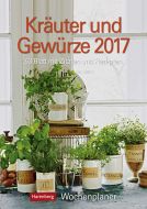 Kräuter und Gewürze Wochenplaner 2017