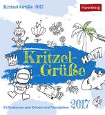 Kritzel-Grüße - Doodle postkortkalender 2017